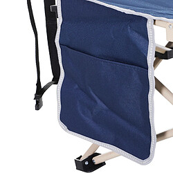 Acheter STILVORA Lit de camp 190/68/52 cm bleu en polyester pliable avec sac de transport