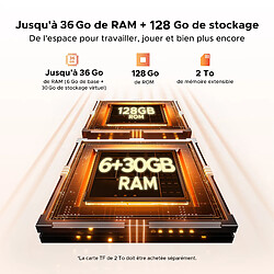 DOOGEE Fire 7 Vert Smartphone, 36Go/128Go, 6.6" 90Hz, Android 16, 13000mAh, 64MP 5G NFC pas cher