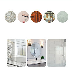 Avis INF Lot de 4 grands crochets à ventouse transparents - Fixation murale sans perçage pour salle