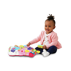 Vtech chariot de marche parlant - Rose pas cher