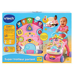 Avis Vtech chariot de marche parlant - Rose