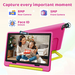 byxsb Tablette Enfant Android 16 10,1", 20 Go RAM, 64 Go ROM, Coque Antichoc pas cher