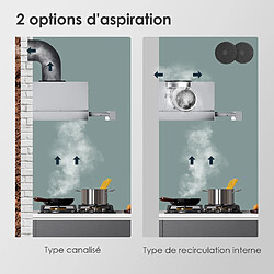 Avis Hotte aspirante à écran plat 60 cm 3003A2 - Argent