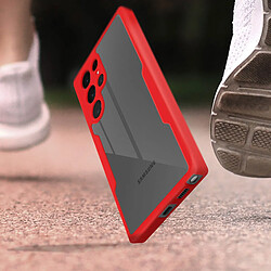 Acheter Avizar Coque Intégrale pour Galaxy S23 Ultra Protection Hybride Antichoc Rouge