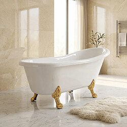 Acheter Otitec Baignoire îlot LEONA - 170 x 70 cm - 190 l - Gauche - Blanc