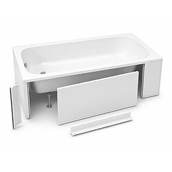 Acheter Otitec Baignoire OPTIKA - 170 x 70 cm - angle gauche - blanc