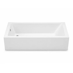 Acheter Otitec Baignoire MODAN - 170 x 70 cm - Angle gauche - Blanc