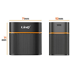 LinQ Chargeur Piles AAA 8 Slots Noir / Orange pas cher