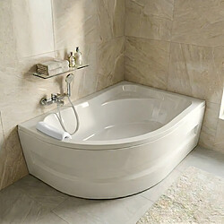 Avis Otitec Baignoire CALMA - 170 x 100 cm - Gauche - Blanc