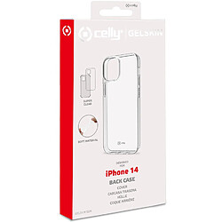 Avis Celly Coque Gelskin TPU iPhone 14 Transparente