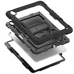 Acheter Avizar Coque Intégrale pour iPad Air 13 Pouces avec Support Rotatif et Bandoulière Noir