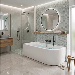 Acheter Otitec Baignoire asymétrique Oasis - 160 x 75 cm - 150 L - Gauche - Blanc