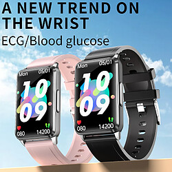 Acheter INF Montre intelligente avec ECG, pouls, oxygène sanguin Pink