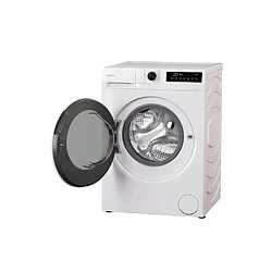 Avis Candy GWD 4968-S - Lave-linge séchant 9/6 kg - Vapeur - 1400 tr/min - Blanc