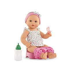 Avis Corolle Emma Fleurie 36 cm - Poupée fait pipi avec pot et bouteille
