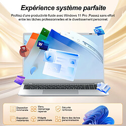 Acheter VANWIN PC Portable 15,6" FHD IPS - Pentium Gold 6500Y - RAM 16Go - SSD 512Go - Windows 11 Pro