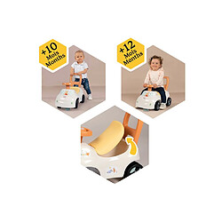 Smoby Winnie l’Ourson - Voiture à pousser 2 en 1 - Blanc/Orange pas cher