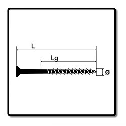 Avis SPAX Vis pour façade 4,0 x 60mm - Torx T-STAR Plus T15 - CUT 100 pcs. (0467000400603)