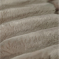 STILVORA Canapé d’angle 241 cm camel en tissu sans montage pas cher