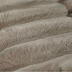 STILVORA Canapé d’angle 241 cm camel en tissu côtelé sans montage pas cher