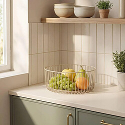 Avis Five Simply Smart Corbeille à Fruits en Métal Color Edition 28cm Argile