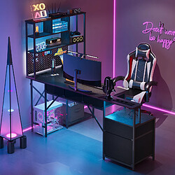 Acheter ByteLike Noir Bureau gaming en L grande taille