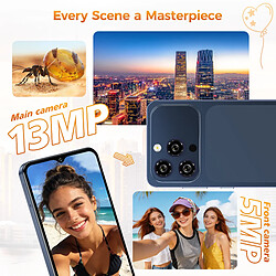 Acheter OUKITEL C17 Android 16 Telephone Portable 6.52" 64Go 5000mah IA Gemini - Orange