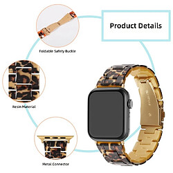 Acheter Generalia Bracelet montre transparent en résine céramique compatible avec Apple Watch mm