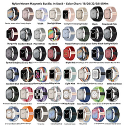 Avis Generalia Bracelet sport élastique et respirant en nylon tressé avec fermoir magnétique,