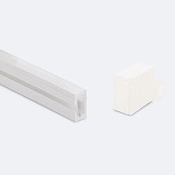 Avis Ledkia Profilé Néon SFLEX 6x12 Courbe Latérale pour Rubans LED IP20 jusqu'à 8 mm 2 m