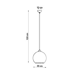 Avis Sollux Lampe pendante Zenaina jaune