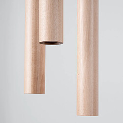 Avis Sollux Lampe pendante Noraaeen 3P bois