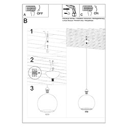 Acheter Sollux Lampe pendante Zenaina jaune