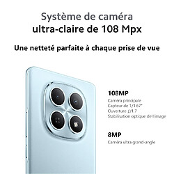 Avis Téléphone mobile - XIAOMI - REDMI Note 15 5G - Couleur Bleu - 6 Go RAM - 128 Go - Batterie 5 520 mAh
