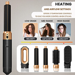 Acheter ByteLike Noir Brosse soufflante 5 en 1 multifonction