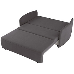 Avis SELSEY - Canapé Paxi - 165 cm - Brun-gris