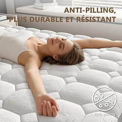 Acheter TEENO Matelas Ressorts Ensachés 90x190 cm SOMNIAE , Accueil Mémoire De Forme, 30 cm