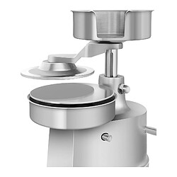 Royal Catering Presse à hamburger manuelle, 15 cm de diamètre + 500 disques de papier pas cher