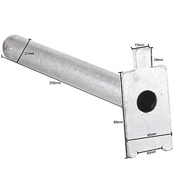 Avis MEVA Clé à bouchon pour fûts de 60L et 200L en acier de 2" et 3/4".