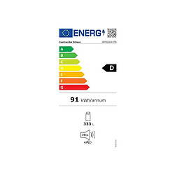 Acheter Continental Edison CEF1D331STB - Réfrigérateur 1 porte 333 L - Noir