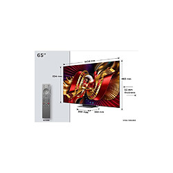 Acheter TCL 65C8L - TV 65” SQD Mini LED 4K - Google TV 144 Hz - Dolby Vision