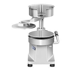 Avis Royal Catering Presse à hamburger manuelle, 15 cm de diamètre + 500 disques de papier
