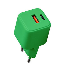 Acheter Forever Chargeur Secteur USB-C PD 30W et USB-A 18W QC GaN Collection Colorum Vert
