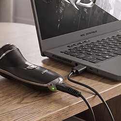 Acheter LinQ Câble de Charge pour Rasoir Électrique OneBlade USB vers 2 Broches 1m 5V Noir