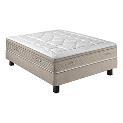 Matelas Epéda Perséides 160x200 - Tissé Vert d’Eau pas cher