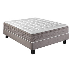 Matelas Epéda Lyrides 140x190 - Tissé Terracotta pas cher