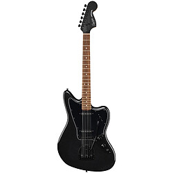 Avis Limited Edition Affinity Series Jaguar Metallic Black Squier by FENDER