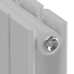 Acheter Helloshop26 Radiateur à panneaux design double 1140 watts acier 120 x 45 cm blanc 03_0010477