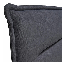 Avis Le Quai Des Affaires Lit LACANAU 140x190 + sommier / Gris foncé