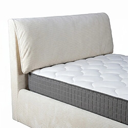 Avis Le Quai Des Affaires ENSEMBLE LIT COFFRE 160x200cm CORDOBA + 1 MATELAS CARLTON/ BEIGE